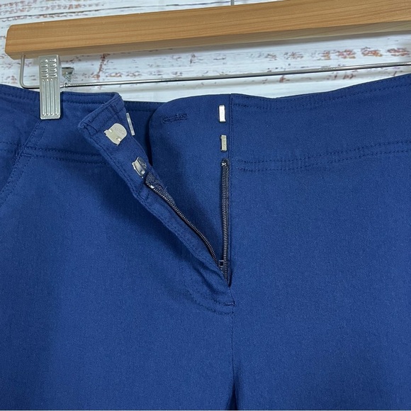 Izod Golf Blue UPF 15 Pedal Pusher Capri - Picture 5 of 13